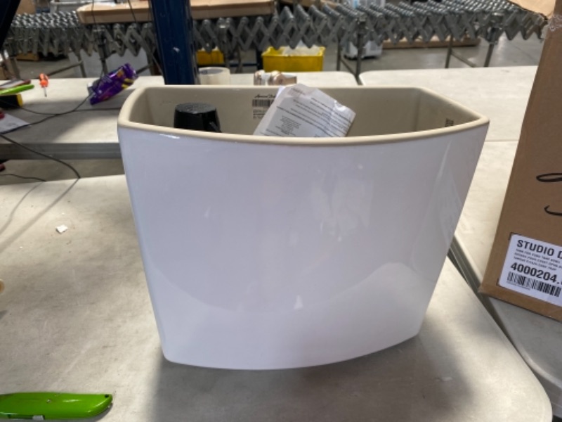 Photo 2 of American Standard Studio Dual Flush Toilet Tank White