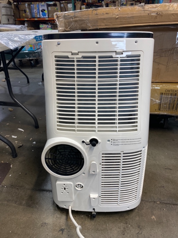 Photo 6 of 775 Sq. Ft Portable Air Conditioner with Dehumidifier & Fan DAMAGED, DOES NOT ROLL, DOES NOT FUNCTION, MISSING PARTS, INCOMPLETE, PARTS ONLY, PLEASE SEE PHOTOS 