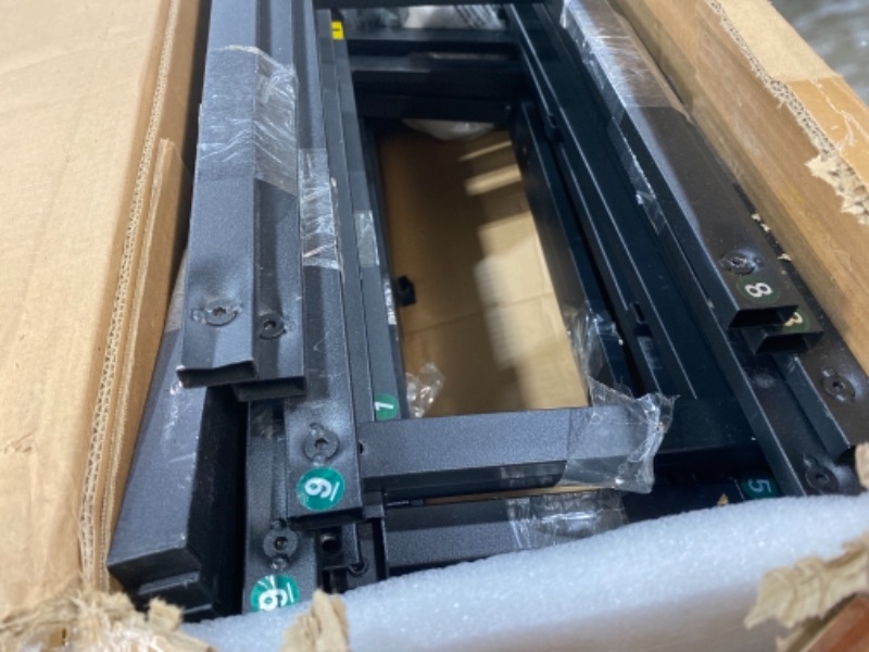 Photo 5 of ZINUS 9 Inch Metal Smart Box Spring / Mattress Foundation / Strong Metal Frame / Easy Assembly KING AS IS USED, HARDWARE NOT IN ORIGINAL PACKAGING PLEASE SEE PHOTOS  SOME LEGS BENT 