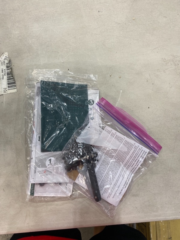 Photo 4 of ZINUS 9 Inch Metal Smart Box Spring / Mattress Foundation / Strong Metal Frame / Easy Assembly KING AS IS USED, HARDWARE NOT IN ORIGINAL PACKAGING PLEASE SEE PHOTOS  SOME LEGS BENT 