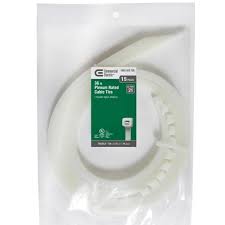 Photo 1 of 36 in. Natural Heavy Duty Cable Tie (2 15-Packs)
