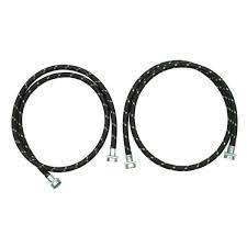 Photo 1 of 5 ft. Industrial Grade Nylon Braid Fill Hoses (2-Pack)
