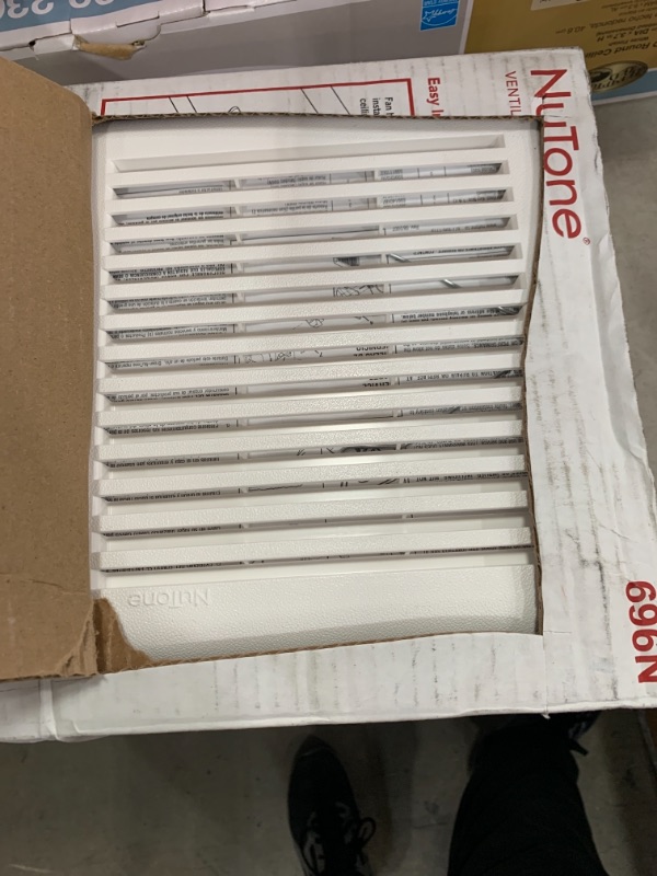 Photo 1 of 50 CFM Ceiling/Wall Mount Bathroom Exhaust Fan