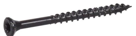 Photo 1 of #8 x 1-5/8 in. Star Drive Flat Head Black Deck Screw (5 lbs. Pack)
PREVIOUSLY OPENED