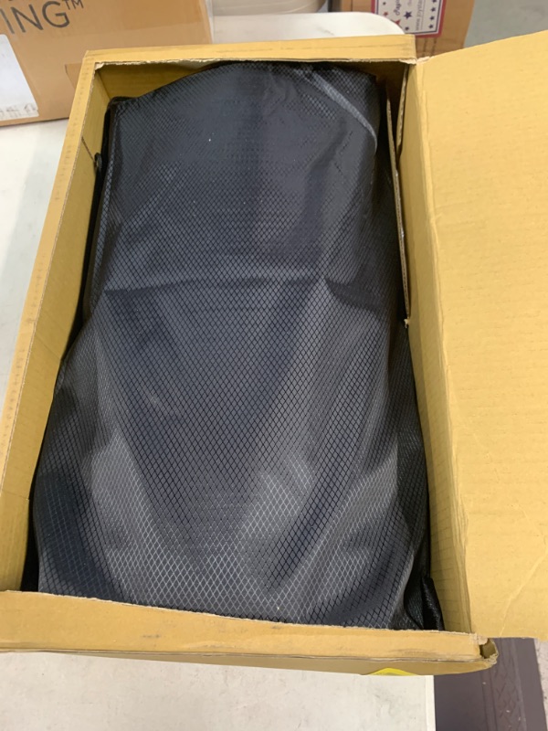 Photo 1 of FERSGO Ergonomic Multi-Purpose Under Desk Foot Rest - with 2 Shapes of Memory Foams for Versatile & Adjustable Height & Angle - 100% Polyester 3D Mesh Cloth & Non-Skid Bottom for Office Desks

