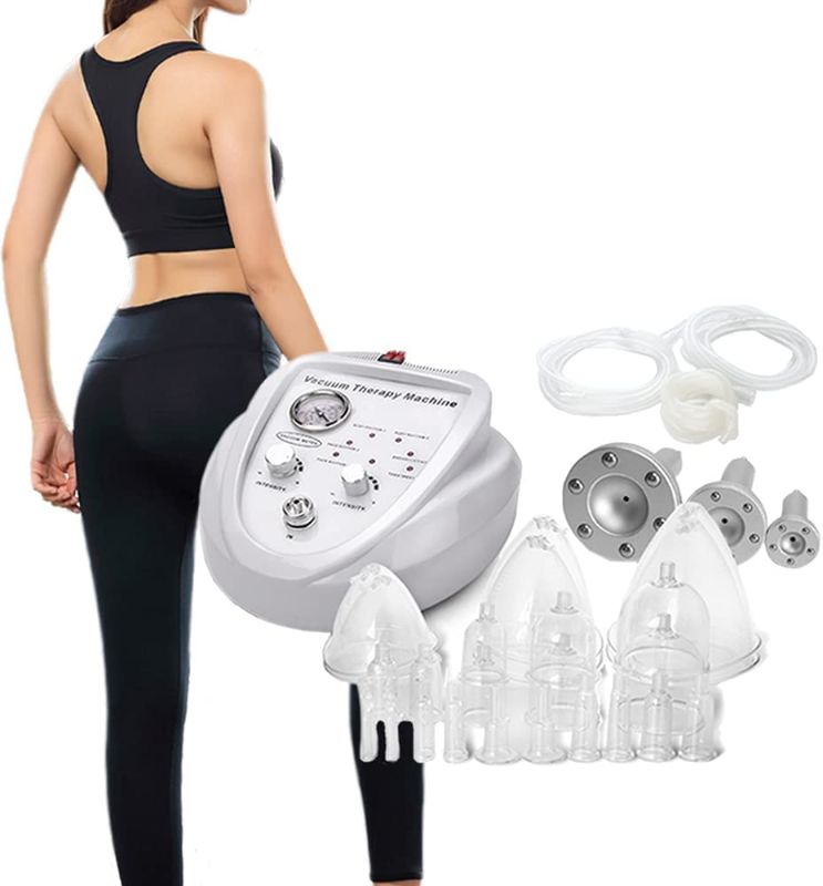 Photo 1 of Atdoriat Body Massage Vacuum Therapy Machine, Vacuum Pressure Inhalation for Body Shaping, Skin Rejuvenation Massager, Apply on Skin and Body (Pure)
