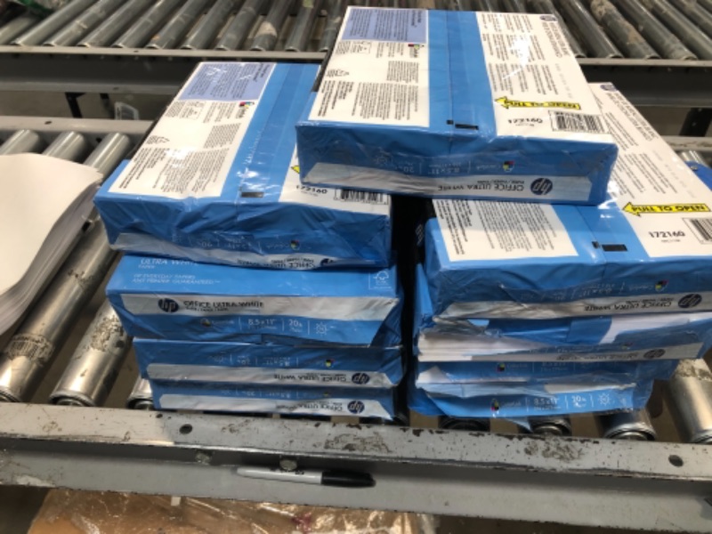 Photo 1 of Hammermill Printer Paper, 20 Lb Copy Paper, 8.5 x 11 - 8 Ream (4,000 Sheets) - 92 Bright, Made in the USA
MISSING 