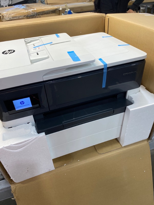 Photo 1 of HP OfficeJet Pro 7740 Wide Format All-in-One Printer with Wireless Printing **ink is not included** 