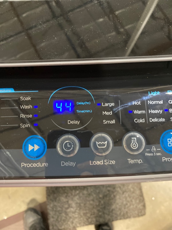 Photo 1 of parts only. Error 3 code
COMFEE’ 1.6 CU.FT Portable Washing Machine, 11lbs Capacity Fully Automatic Compact Washer with Wheels, 6 Wash Programs Laundry Washer with Drain