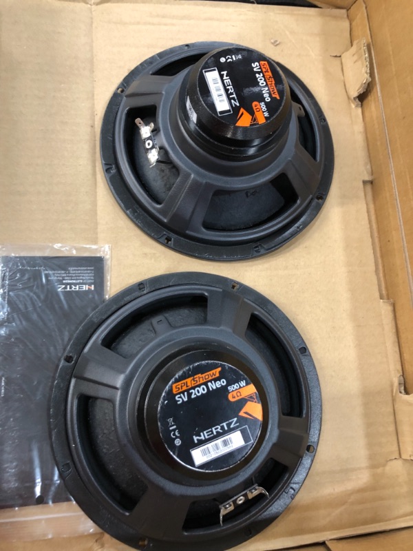 Photo 2 of Hertz SV 200 Neo 8" Midrange Comp Speaker SV200NEO
