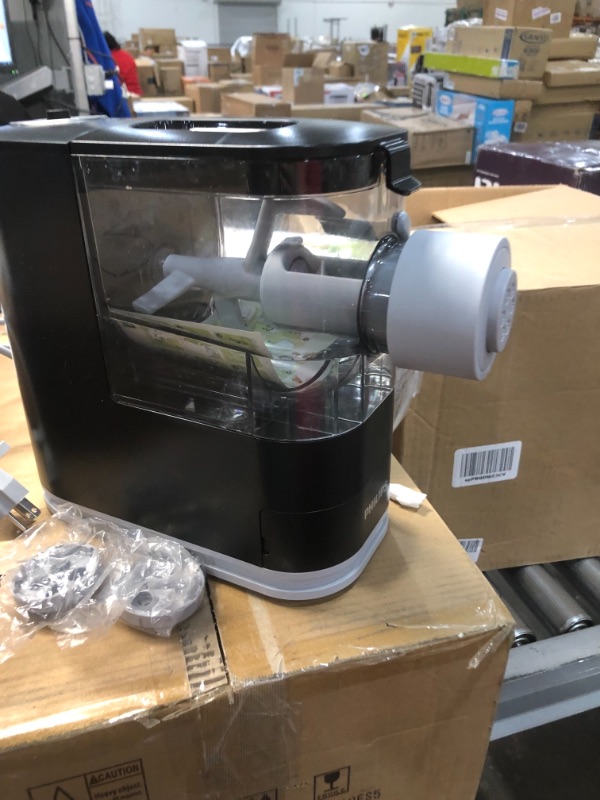 Photo 1 of DOES NOT POWER ON*****PARTS ONLY***Philips Hr2371/05 Viva Pasta Maker (Compact) Black