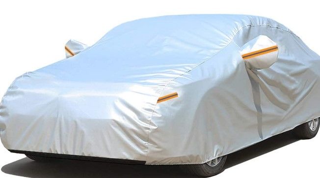 Photo 1 of **SIZE IS UNKNOWN**
Autsop Car Cover Waterproof All Weather for Automobiles, Heavy Duty Outdoor Cover, Sun Rain Uv Protection
