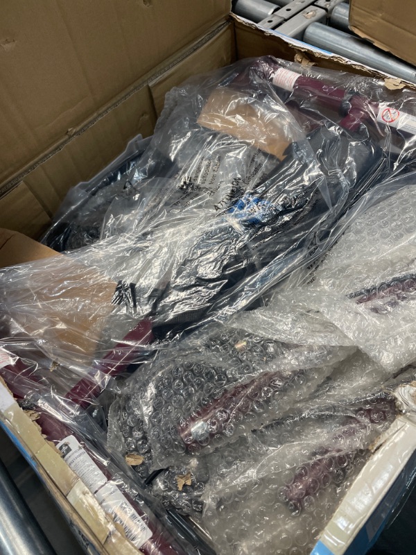 Photo 1 of Medline Steel Rollator Walker Burgundy 350 lbs Capacity