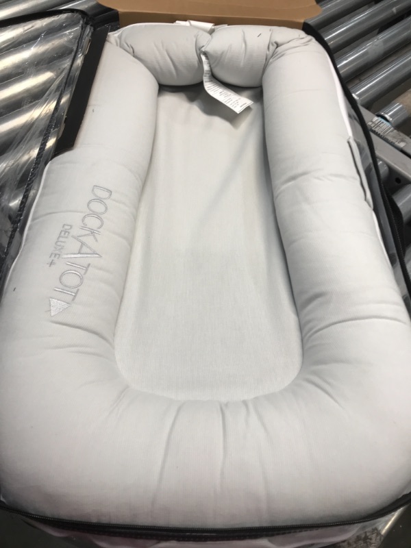 Photo 2 of DockATot Pod and Spare Covers - Cloud Grey