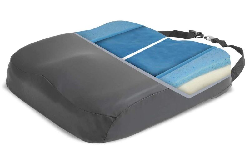 Photo 1 of ProHeal Wheelchair Seat Cushion Gel Infused Memory Foam  -20" x 18" x 3"
