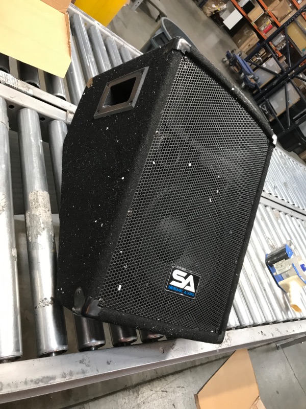 Photo 2 of Seismic Audio SA-10M - Monitor speakers - for PA system - 100 Watt - 2-way - black
