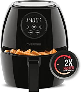 Photo 1 of CHEFMAN Small Air Fryer Healthy Cooking, 3.7 Qt