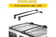 Photo 1 of 2017-2021 aluminium honda crv silver roof rack crossbars and rails