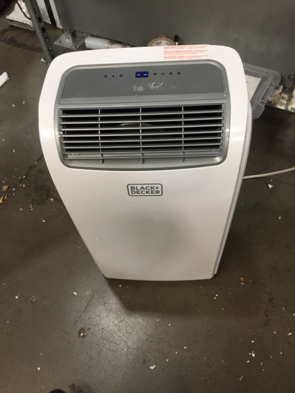 Photo 6 of BLACK+DECKER BPACT14WT Portable Air Conditioner with Remote Control, 7,700 BTU DOE (14,000 BTU ASHRAE), Cools Up to 350 Square Feet, White
