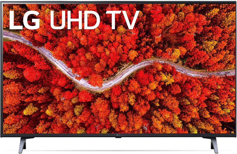 Photo 1 of LG LED Smart TV 43" Slim Real 4k UHD TV, Enhanced 4K, Native 60Hz Refresh Rate, Dolby Cinema, Voice Commands, WiFi, Bluetooth, Google/Alexa - 2021 Model
