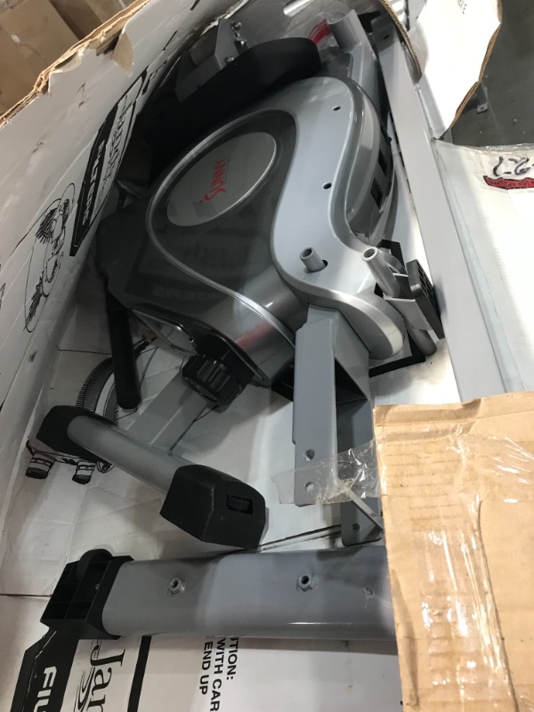Photo 1 of Sunny Health & Fitness Magnetic Rowing Machine Rower with LCD Monitor

