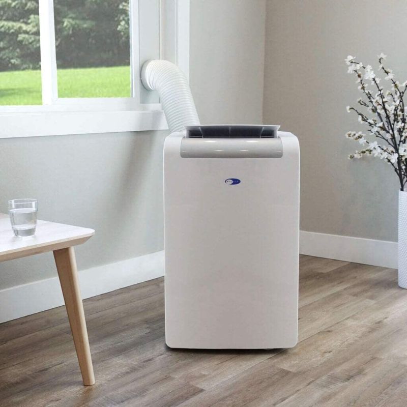 Photo 1 of Whynter ARC-148MS 14,000 BTU Portable Air Conditioner, Dehumidifier, Fan with Activated Carbon SilverShield Filter for Rooms up to 450 sq ft, Multi
