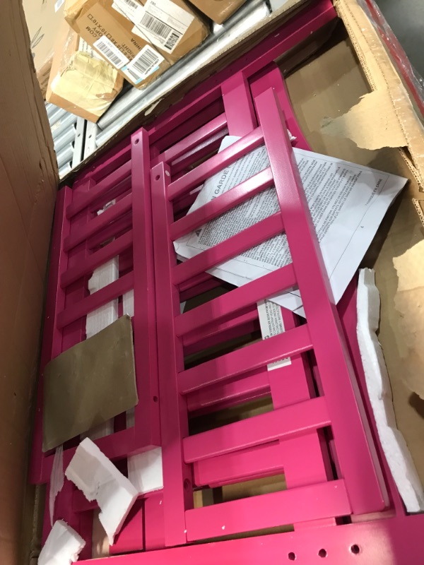 Photo 1 of Dream On Me Toddler Bed, Fuchsia Pink