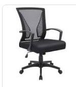 Photo 1 of 68X33X64CM OFFICE CHAIR** STOCK PHOTO DOES NOT REFLECT ITEM PEASE SEE FOR DETAIL**