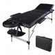 Photo 1 of 3 Fold Adjustable Massage Bed Portable Massage Table Spa Table with Headrest/Armrest for Bodybuilding, SPA Table Salon Bed for Facials, Tattoo Sessions and Body Piercings
