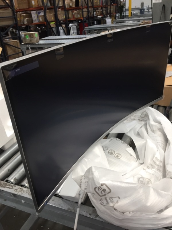 Photo 3 of Samsung 34-Inch CJ791 Ultrawide Curved Gaming Monitor (LC34J791WTNXZA) - 100Hz Refresh, QLED Computer Monitor, 3440 x 1440p Resolution, 4ms Response, Stereo Speakers, White

//TESTED AND WORKING 
