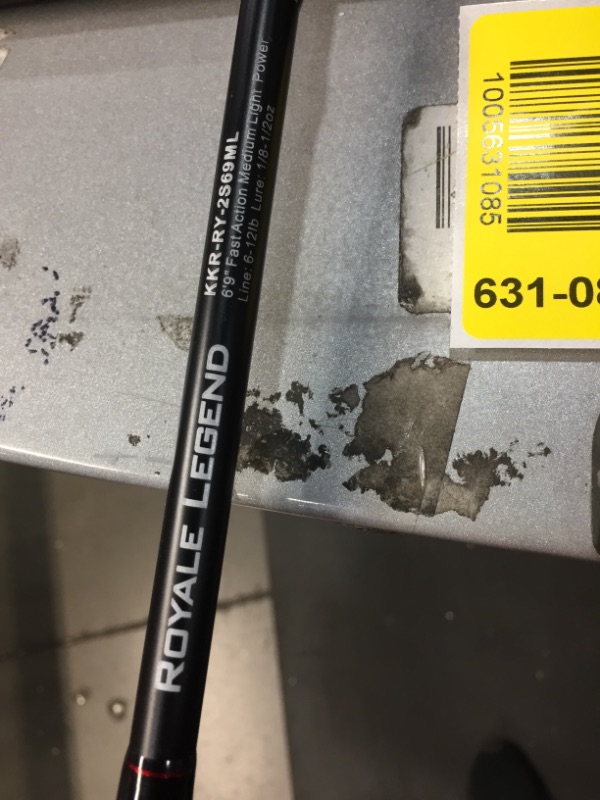 Photo 1 of KastKing Royale Select Fishing Rods, Casting Models Designed for Bass Fishing Techniques,1 & 2-pc Fishing Rods for Fresh & Saltwater,Tournament Quality & Performance, Premium Fuji Components
