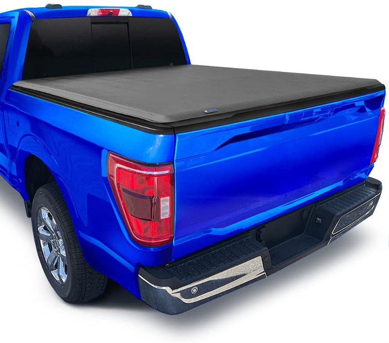 Photo 1 of Tyger Auto T1 Roll Up Truck Tonneau Cover TG-BC1F9030 Works with 2015-2019 Ford F-150 | Styleside 6.5' Bed