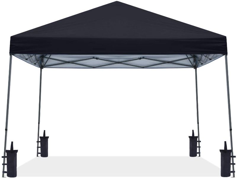 Photo 1 of ABCCANOPY Stable Pop up Outdoor Canopy Tent, Black
(12x12)