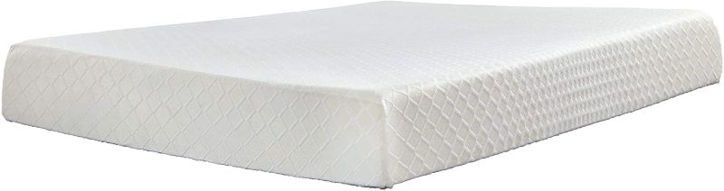 Photo 1 of Signature Design by Ashley Chime 10" Firm Memory Foam Mattress, CertiPUR-US Certfied, Full
