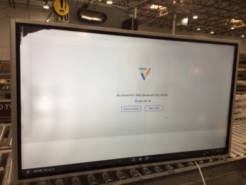 Photo 1 of Vibe All-in-one Computer Real-time Interactive Whiteboard, Video Conference Collaboration, Robust App Ecosystem, Smart Board for Classroom and Business W/ 55" 4K UHD Touch Screen (No Stand Included)
