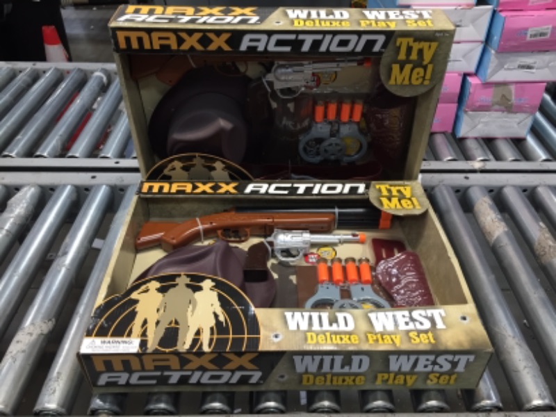 Photo 1 of Maxx Action Wild West Dress-up Play Set (2-Pack)
