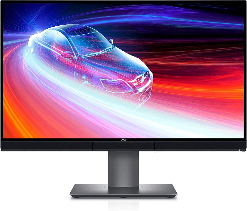 Photo 1 of Dell U2720QM 27 Inch UltraSharp 4K UHD, IPS Ultra-Thin Bezel Monitor (HDMI, DisplayPort, USB-C), VESA Certified, Silver, Black
