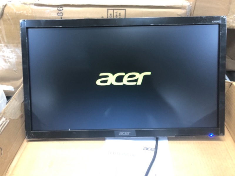 Photo 2 of Acer K202HQL Abi 19.5" HD Monitor (HDMI & VGA port), Black, 19.5 Inch
