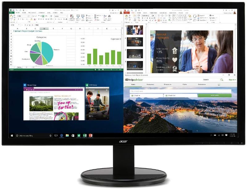 Photo 1 of Acer K202HQL Abi 19.5" HD Monitor (HDMI & VGA port), Black, 19.5 Inch
