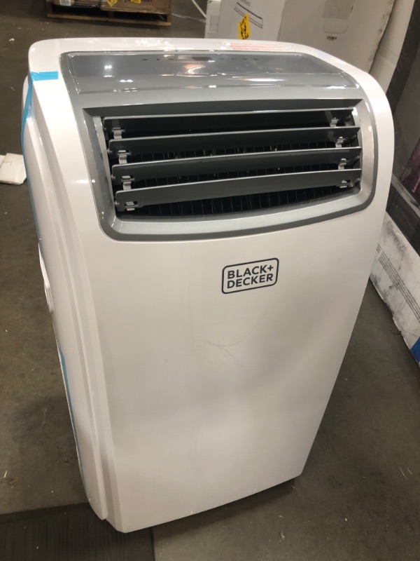 Photo 2 of BLACK+DECKER BPACT14WT Portable Air Conditioner with Remote Control, 7,700 BTU DOE (14,000 BTU ASHRAE), Cools Up to 350 Square Feet, White
