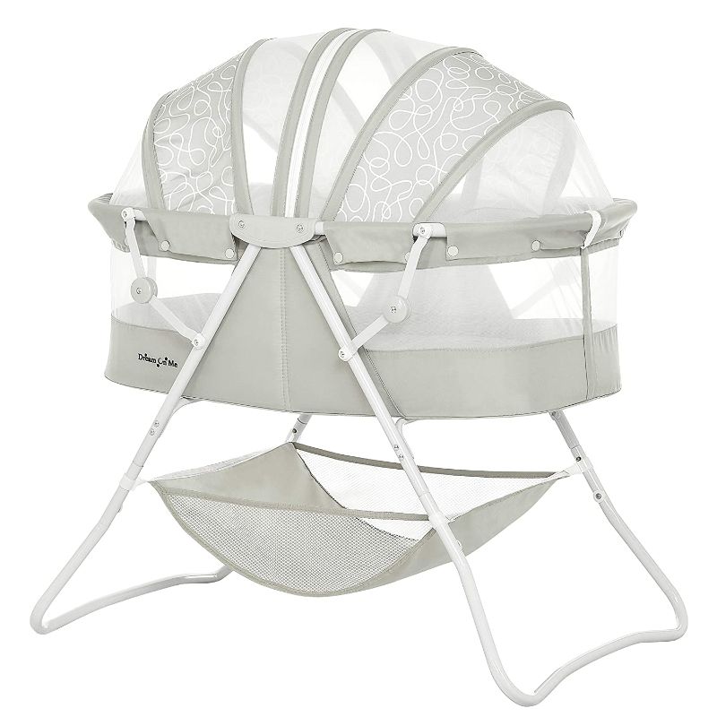Photo 1 of Dream on Me Karley Bassinet, Cool Gray