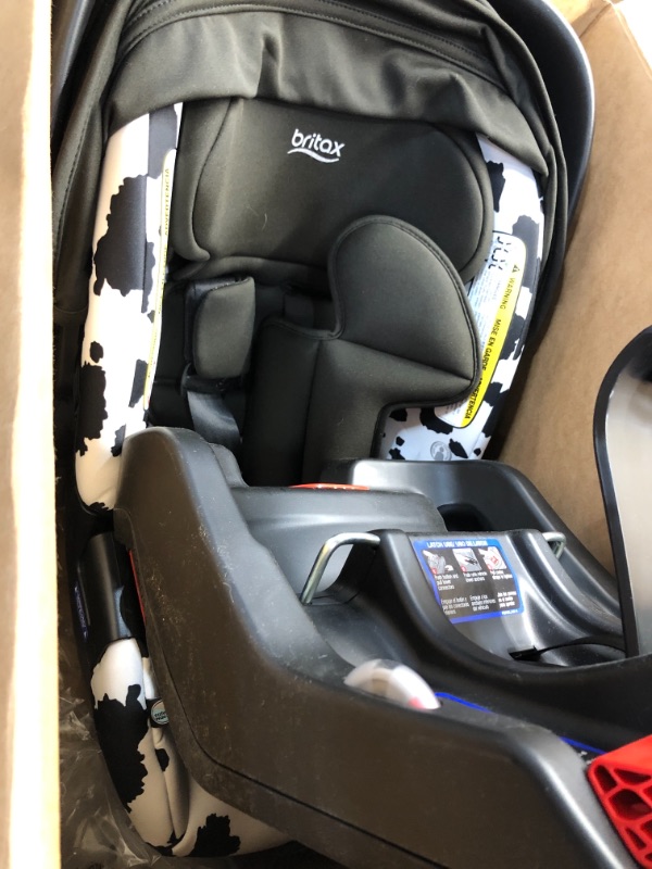 Photo 3 of  Britax B-Safe Gen2 Flexfit Infant Car Seat, Cowmooflage 2.0 SafeWash