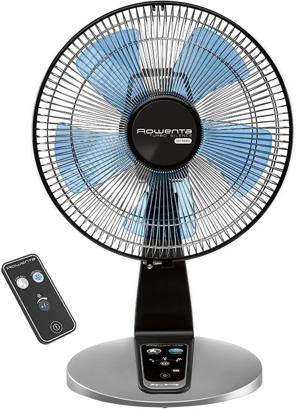 Photo 1 of Rowenta VU2660 Turbo Silence Fan, Table Fan, Portable Fan, 5 Speed Fan with Remote Control
