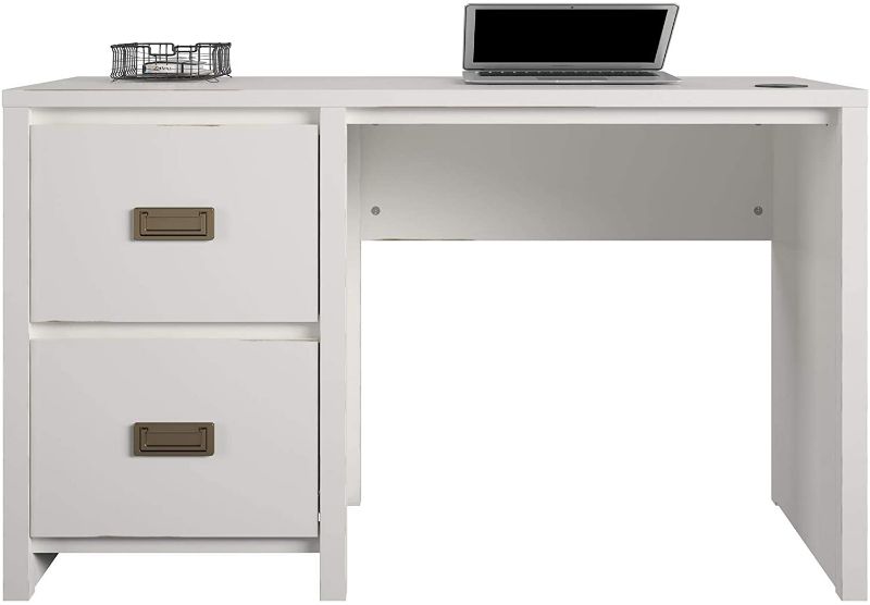 Photo 1 of ***COVER PHOTO SIMILAR TO ITEM*** Little Seeds Monarch Hill Haven White Single Pedestal Kids Desks,