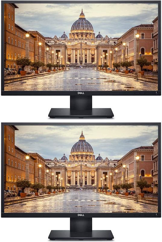 Photo 1 of Dell P2418HT 24 Inch FHD (1920 x 1080) LED Backlit LCD IPS Monitor with DisplayPort - VGA Ports 2-Pack (25WFD)