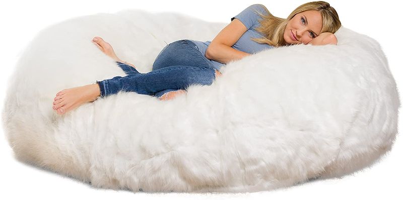 Photo 1 of Comfy Sacks 6 ft Lounger Memory Foam Bean Bag Chair