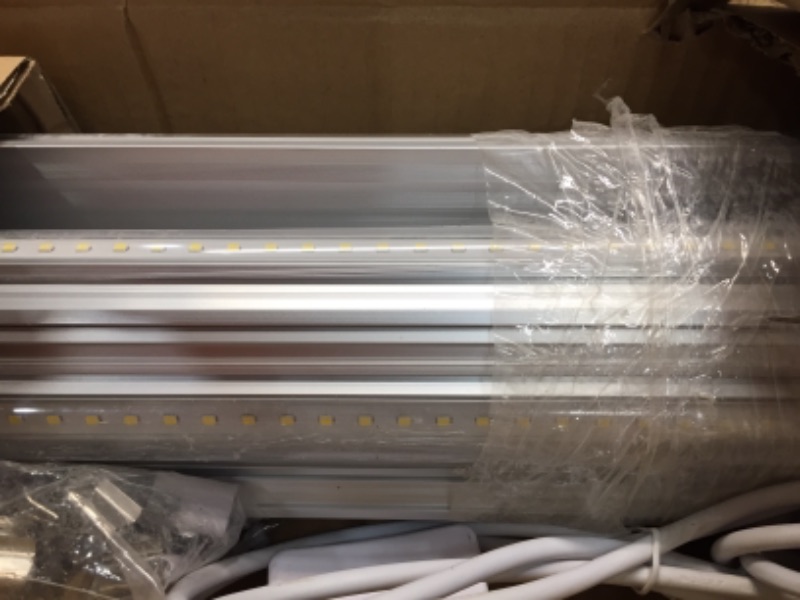 Photo 2 of Barrina (Pack of 12) Barrina T8 T10 T12 LED Light Tube, 8ft, 44W (100W 12-pack