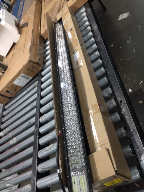 Photo 2 of LED Light Bar 50 Inch Curved AUTO Work Light 4D 400W with 8ft Wiring Harness