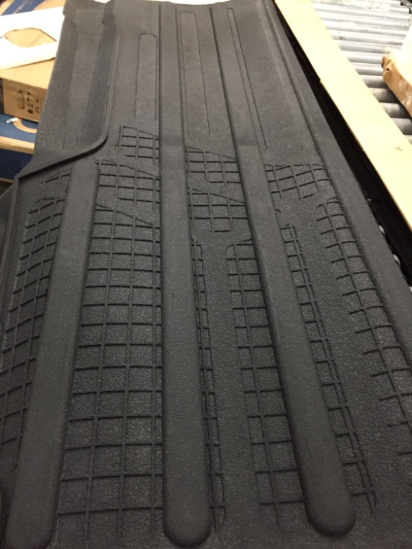 Photo 2 of SMARTLINER K0167 Truck Rugged Rubber Bed Liner Mat for 2015-2020 Ford F150 SuperCrew Cab F-150