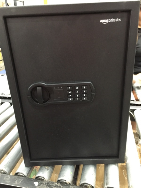 Photo 2 of Amazon Basics Steel Home Security Safe with Programmable Keypad - Secure Documents